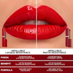L'Oreal Paris Liquid Lipstick Infallible Lacque Resistance Rouge