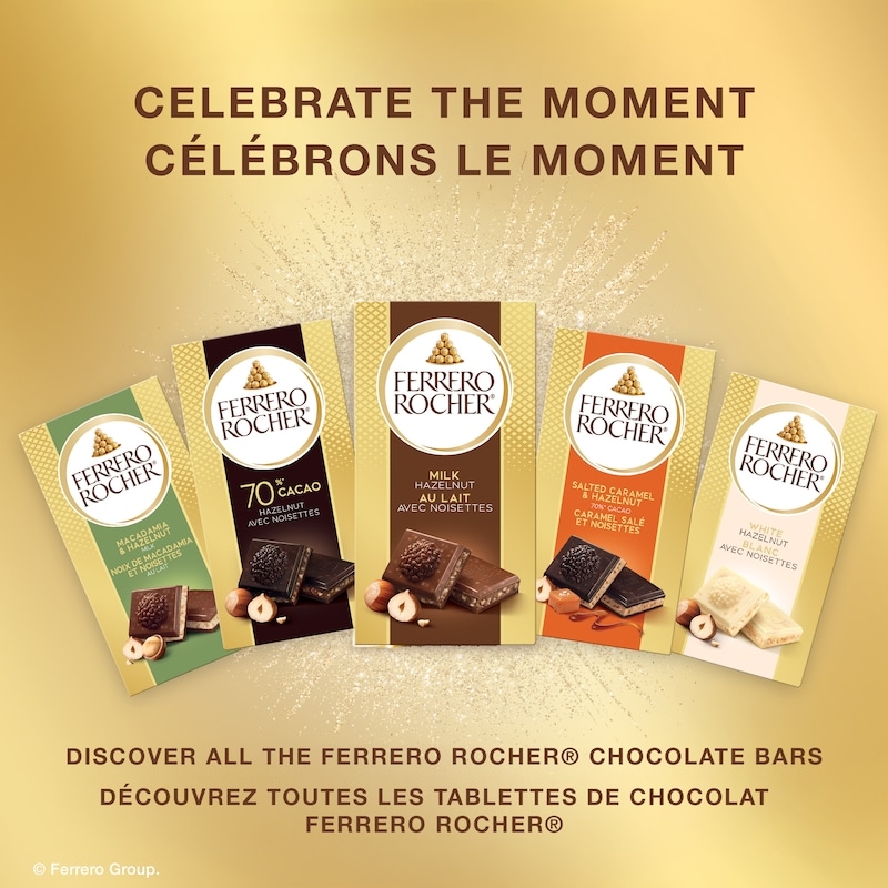 Premium Chocolate Bar, Macadamia and Hazelnut Milk Chocolate