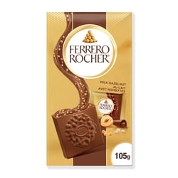 Ferrero Rocher Premium Hazelnut Milk chocolate squares, 10 Individually Wrapped Chocolates 105 g, $7.13/100g