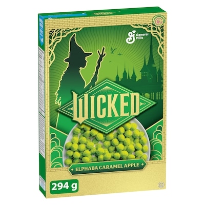 General Mills Wicked Elphaba Cereal 294 g, $1.70/100g