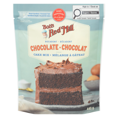 Bobs Red Mill Cake Mix Decadent Chocolate 440 g, $1.88/100g