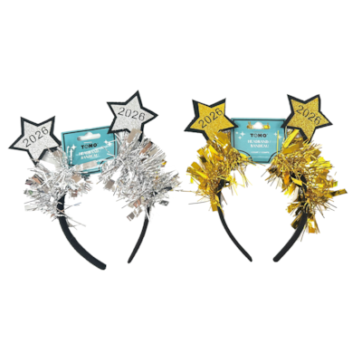 TOMO 2026 Happy New Year Headband 1 ea, $4.80/1ea