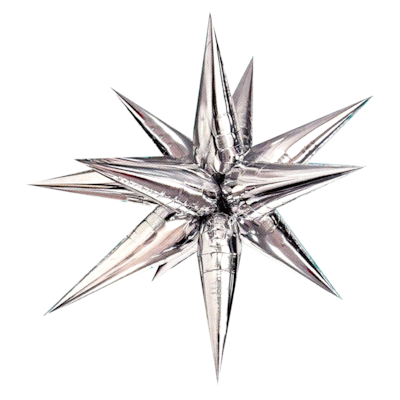 TOMO Star Spike Balloon 1 ea, $4.00/1ea