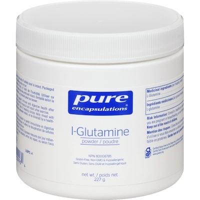 Pure Encapsulations L-Glutamine Powder 227 g, $23.34/100g
