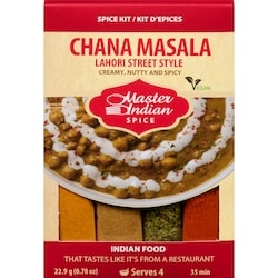 Master Indian Spice Kit Chana Masala 22 g, $22.68/100g