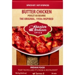 Master Indian Spice Kit Butter Chicken 18 g, $27.72/100g