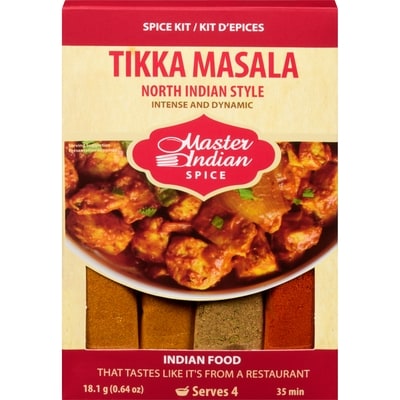 Master Indian Spice Kit Tikka Masala 18.1 g, $27.57/100g