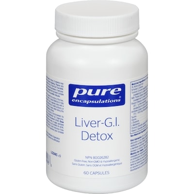 Pure Encapsulations Liver-G.I. Detox 60 ea, $0.83/1ea