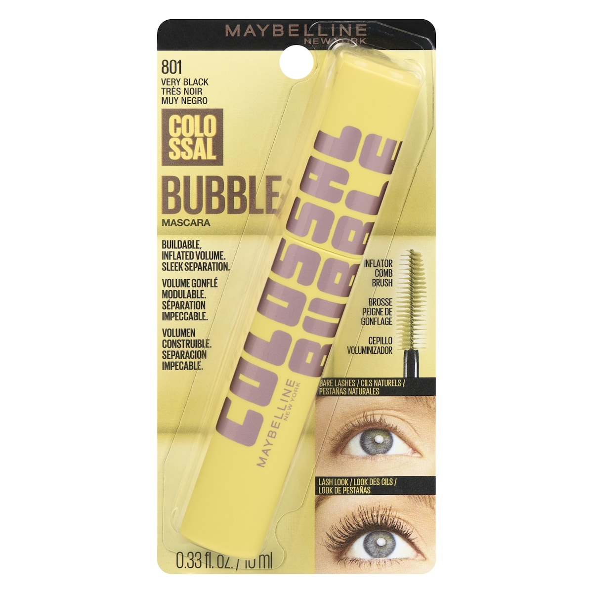 Maybelline Mascara 801 Very Black 10 ml, $164.90/100ml