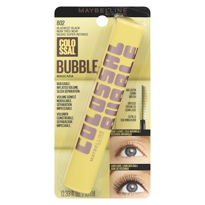 Maybelline Mascara 802 Blackest Black 10 ml, $140.00/100ml