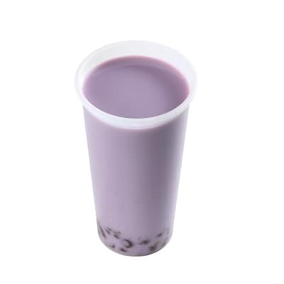 Taro Bubble Tea With Brown Sugar Pearls