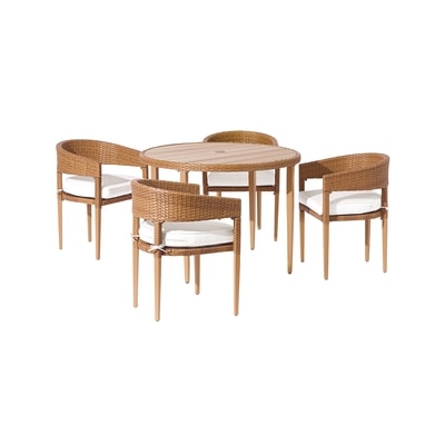 Life at Home Ensemble de salle à manger pour patio 5 pièces avec coussins – Collection Shelburne 5 ea, 649,00 $/1ch