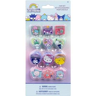 Hello Kitty Hair Set 6 ea, $1.00/1ea