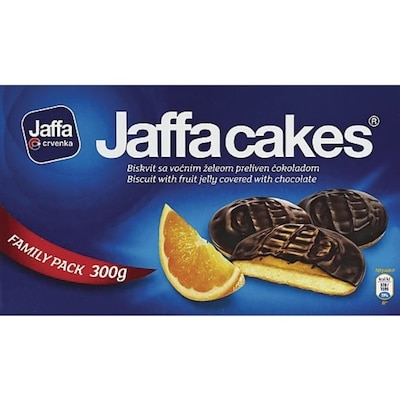 Jaffa Biscuits with Fruit Jelly Covered Chocolate 300 g, $1.83/100g