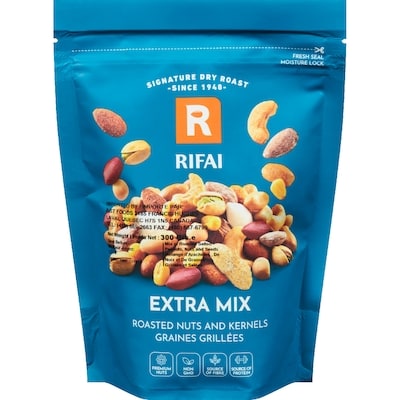 Al Rifai Extra Mix Roasted Nuts And Kernels 300 g, $2.33/100g