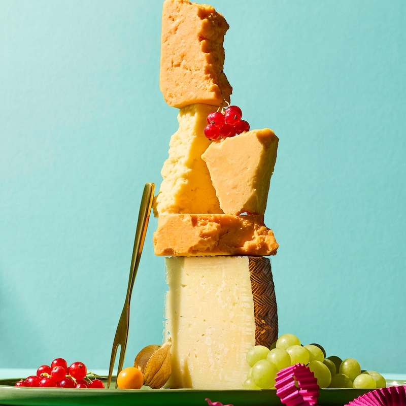 Smoked Red Fox Red Leicester Hard Ripened Cheese