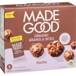 Made Good Organic Granola Bites Mocha - 185 g | Fortinos