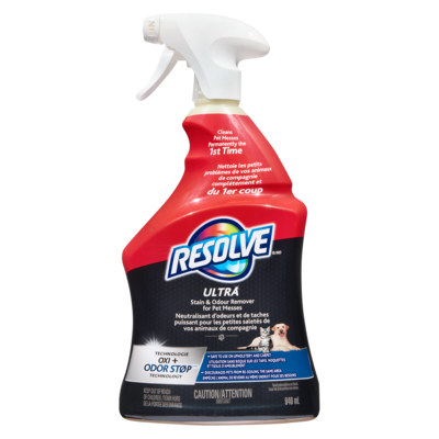 Resolve Neutralisant d'odeurs et de taches puissant pour les petites saletés de vos animaux de compagnie 946 ml, 1,58 $/100ml