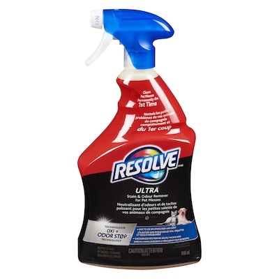 Resolve Neutralisant d'odeurs et de taches puissant pour les petites saletés de vos animaux de compagnie 946 ml, 1,58 $/100ml