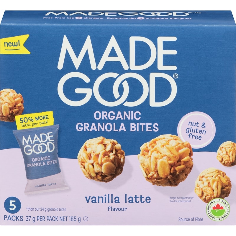 Organic Granola Bites Vanilla Latte Flavour