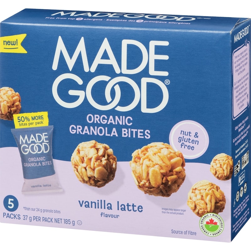 Organic Granola Bites Vanilla Latte Flavour