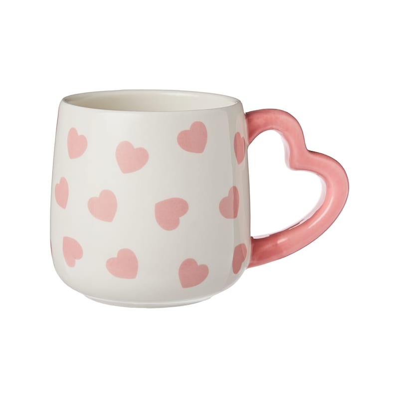 Valentine's Heart Mug - Pink