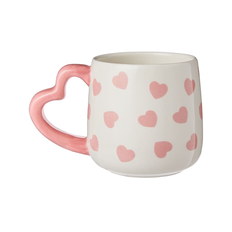 Valentine's Heart Mug - Pink