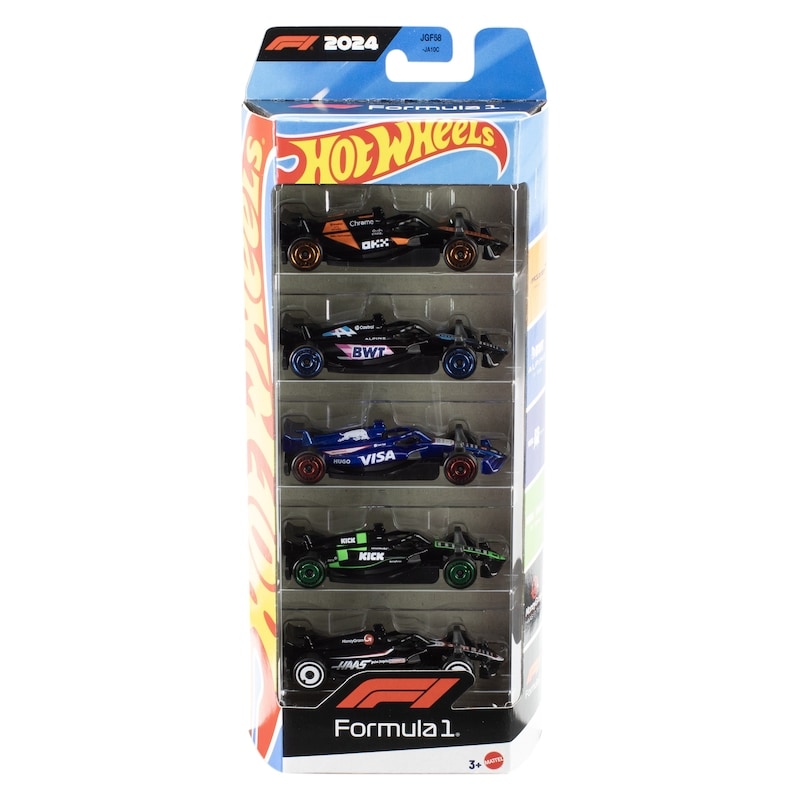F1 Vehicle 5-Pack