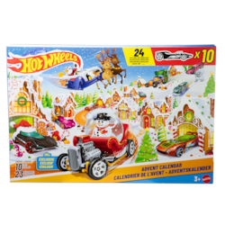 Hot Wheels Calendrier de l’Avent2025 1 ea, 50,00 $/1ch