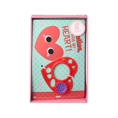 null Lot de 8 cartes de la Saint-Valentin – spirographe 1 ea, 4,00 $/1ch