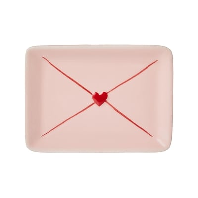 null Ceramic Letter Shaped Trinket Dish 1 ea, $1.50/1ea