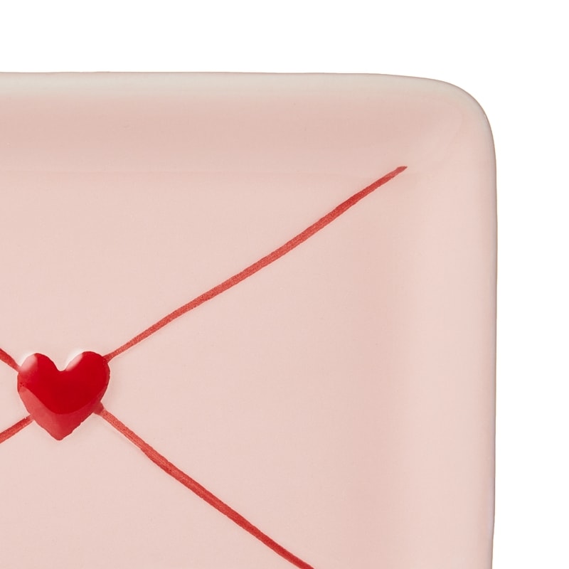 Ceramic Letter Shaped Trinket Dish