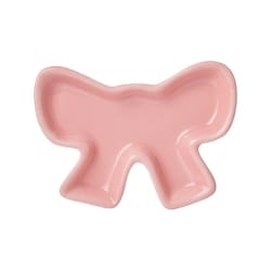 null Ceramic Bow Shaped Trinket Dish 1 ea, $1.50/1ea