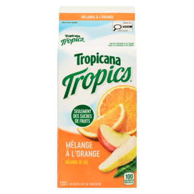 Tropicana Mélange de jus d'orange 1.53 l, 0,33 $/100ml