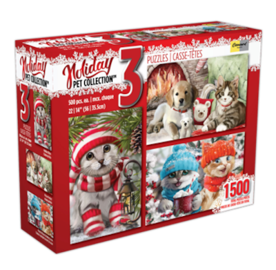 Playview Holiday Pet Collection Puzzles (Style might varies) 1 ea, $12.00/1ea