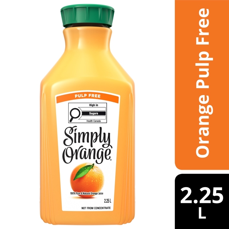 Juice Orange Pulp Free Juice