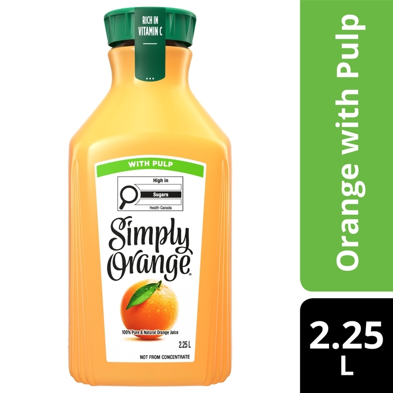 Juice Orange With Pulp Juice