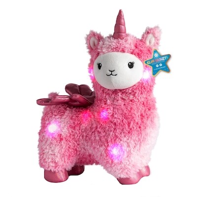  Llamacorn en peluche de 15 pouces Glow Brights avec DEL et effets sonores 1 ea, 25,00 $/1ch