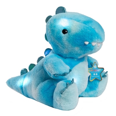  Dinosaure en peluche Glow Brights de 30 cm avec DEL et effets sonores 1 ea, 25,00 $/1ch