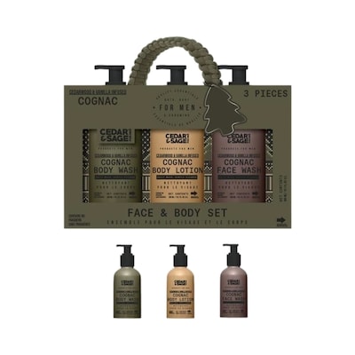 Cedar & Sage 6-Piece Face & Body Bath Set - Tactical 1 ea, $25.00/1ea