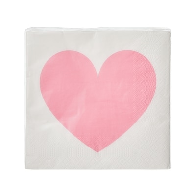 Tomo Lot de 16 serviettes de la Saint-Valentin 1 ea, 2,50 $/1ch
