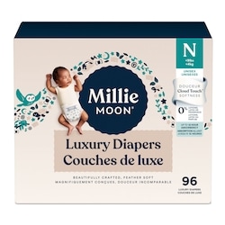 Luxury Diapers, Size Newborn, 96 Count