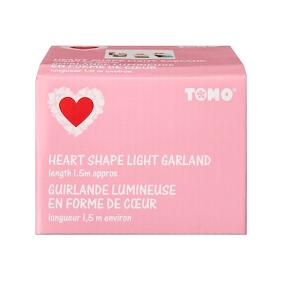 Tomo Guirlande lumineuse en forme de cœur pour la Saint-Valentin 1 ea, 4,00 $/1ch