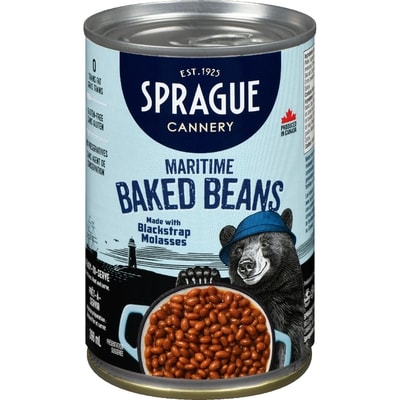 Sprague Baked Beans Maritime 398 ml, $0.63/100ml