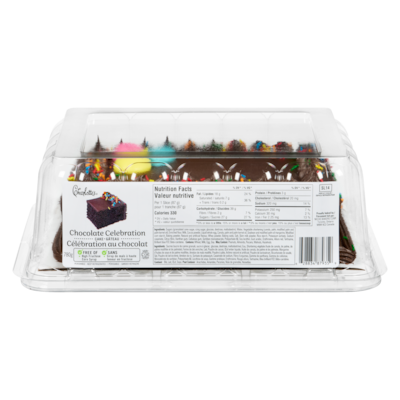 Charlotte's Gâteau célébration au chocolat 760 g, 2,76 $/100g