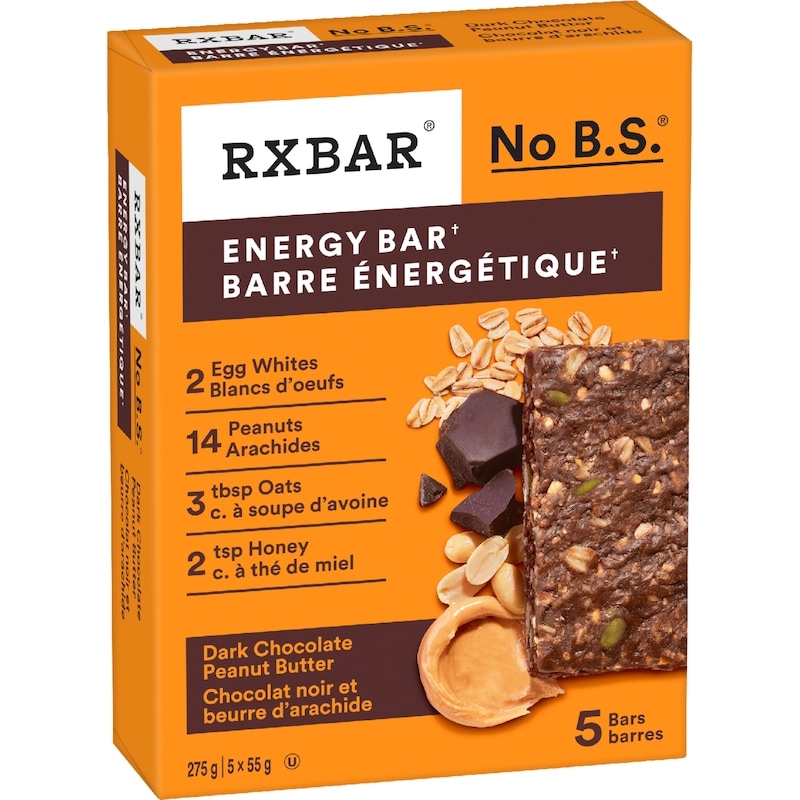 Energy Bar Dark Chocolate Peanut Butter 5-Pack