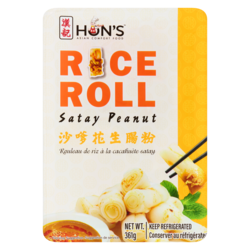 Satay Peanut Rice Roll