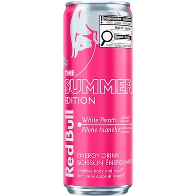 Red Bull Energy Drink White Peach 355 ml, $1.41/100ml