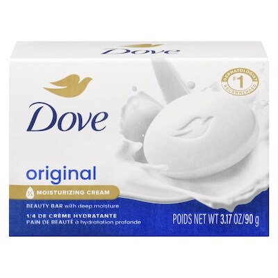 Dove Pain de beauté à hydratation profonde original 90 g, 2,88 $/100g
