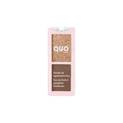 Quo Beauty Double Up Eyeshadow Duo  - COCOA GLOW  1 ea, $4.79/1ea